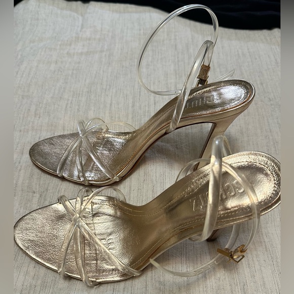 Schutz Amelia Leather Sandal - Picture 6 of 13